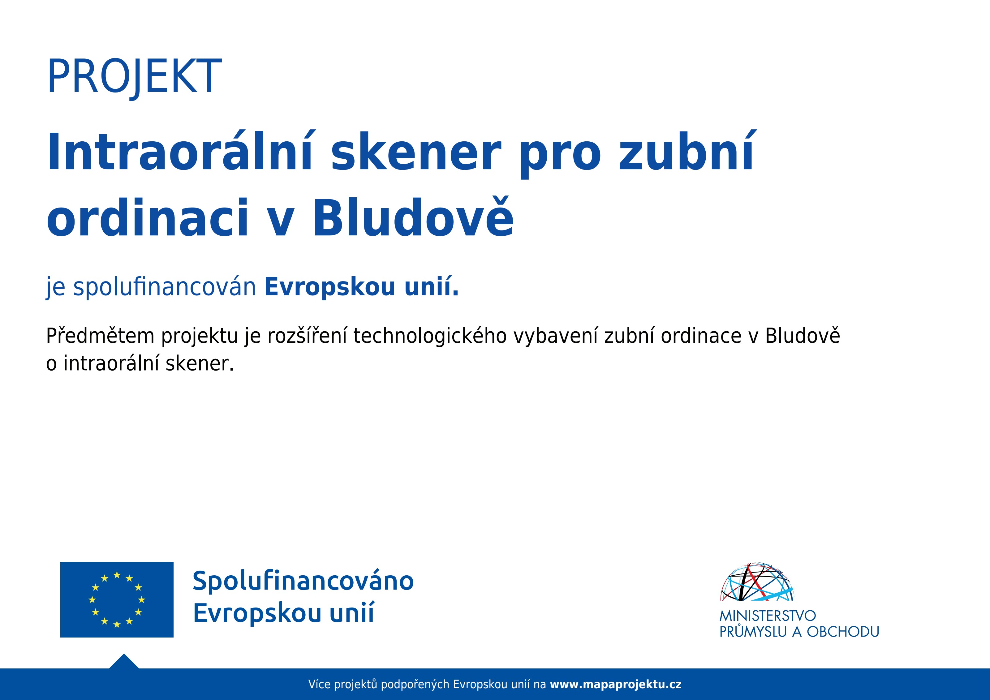Projekt intraorálního skeneru